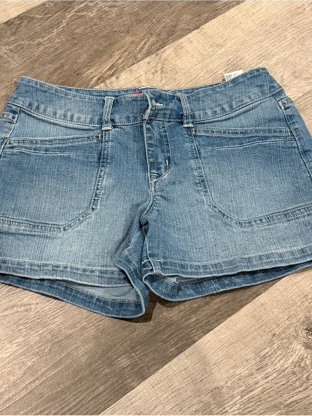UNIONBAY Women's Light Blue Denim Jean Shorts